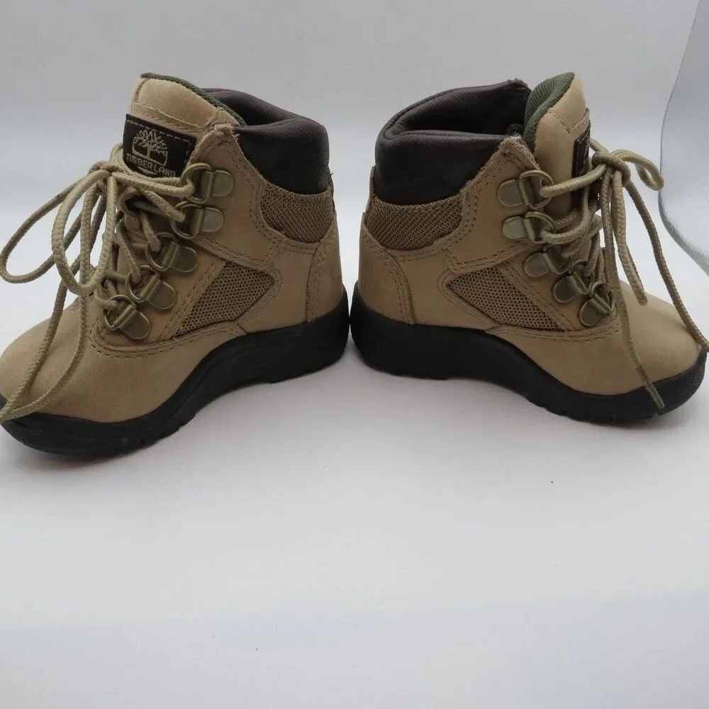 Timberland Toddler Waterproof Brown Nubuck Boots City Street Urban Size 6